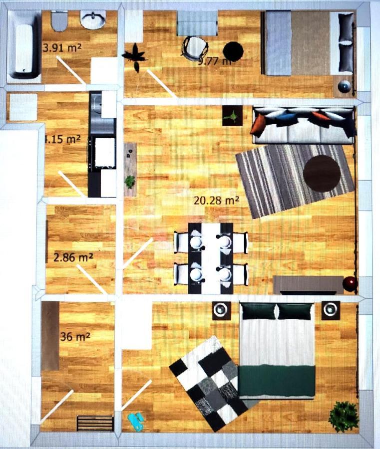 J & K Apartments 켈하임 외부 사진